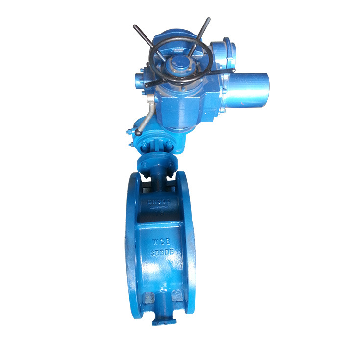 Cast steel butterfly valve D943H-16C
