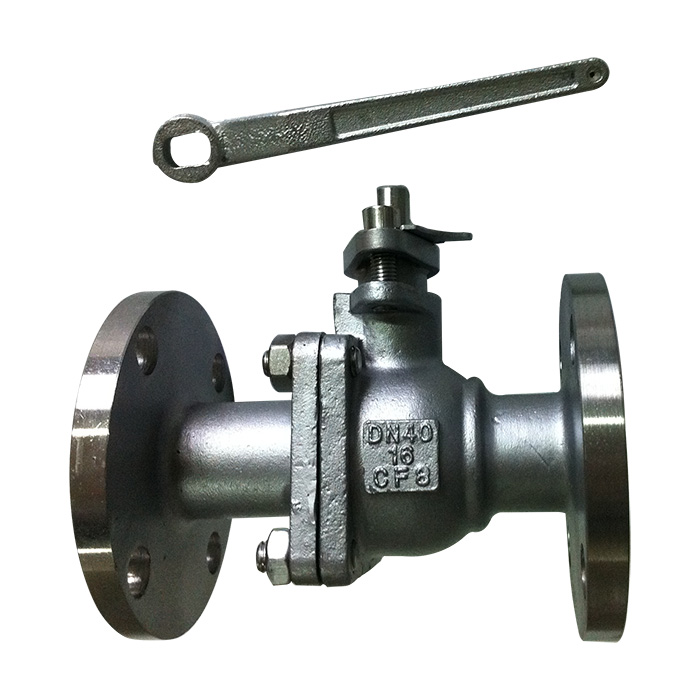 Stainless steel flange ball valve Q41F-16
