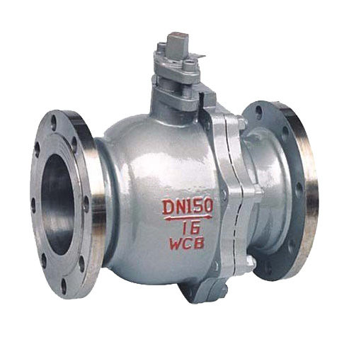 Q41F-16C Carbon steel flanged ball valve