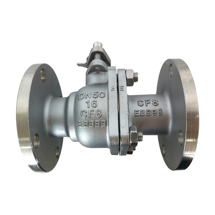 Q41F-16C Stainless steel flange ball valve